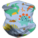 Ice Silk Kids Child Balaclava Tube Scarf Headband Face Mask Neck Gaiter Bandana