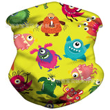 Ice Silk Kids Child Balaclava Tube Scarf Headband Face Mask Neck Gaiter Bandana