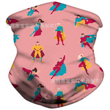 Ice Silk Kids Child Balaclava Tube Scarf Headband Face Mask Neck Gaiter Bandana