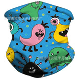 Ice Silk Kids Child Balaclava Tube Scarf Headband Face Mask Neck Gaiter Bandana