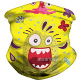 Ice Silk Kids Child Balaclava Tube Scarf Headband Face Mask Neck Gaiter Bandana