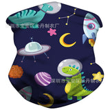 Ice Silk Kids Child Balaclava Tube Scarf Headband Face Mask Neck Gaiter Bandana