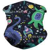 Ice Silk Kids Child Balaclava Tube Scarf Headband Face Mask Neck Gaiter Bandana