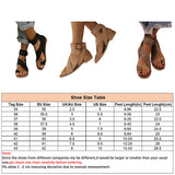 Women's Gladiator Sandals Summer Beach Flat Buckle Casual  Dress Fashion Shoes