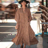 Lumento Women Beach Shirt Dress Casual Loose Button Up Bikini Cover Up Kaftan Dress