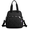 Women Lady Large Capacity Shoulder Bag Backpack USB Charging Port Multi-Pockets