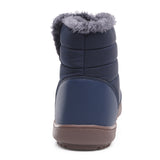 Women Men Winter Ankle Bootie Non-Slip Short Boots Slip On Outdoor Shoes