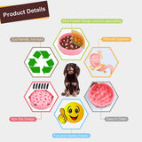 Slow Feeder Dog Bowl Anti Bloat Non Skid Pet Cat Puppy Food Dish Water Feeding