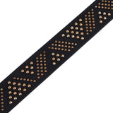 Women PU Leather Punk Rock Belt Fashion Rivet Belt Studded Belt Pin Buckle Belts