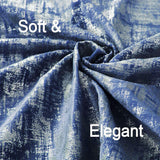 Single Curtain Panel Velvet Sparkle Bedroom Blackout Window Curtain Grommet Room Darkening Curtain Eyelet Ring Top Window Drape