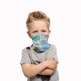Ice Silk Kids Child Balaclava Tube Scarf Headband Face Mask Neck Gaiter Bandana