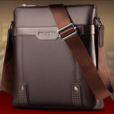 Men Utility Messenger Purse Mens Casual Shoulder Bag Satchel PU Leather Ourdoor Work Crossbody Handbag