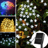 20/30/50/100 LED Solar Fairy String Light Lamp Waterproof Garden Path Yard Decor