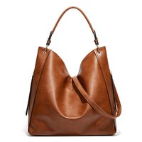 Women Leather Bucket Shoulder Bag Crossbody Bag Handbag Tote Messenger Satchel