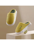 Mens Slippers Womens Warm Winter Warm Mules Shoes House Slippers Anti-Slip Indoor Outdoor Shoes