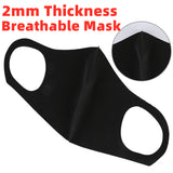 CUH Frabic Face Masks,Soild Color Mouth Covering,Strethable Mouth-muffle,Washable Reusable Mask,Adult Kids Face Cover