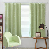 Star Blackout Window Curtains Room Thermal Insulated for Kids Boy Girls Bedroom