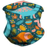 Ice Silk Kids Balaclava Tube Scarf Headband Face Mask Neck Gaiter Wrap Bandana