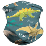 Ice Silk Kids Balaclava Tube Scarf Headband Face Mask Neck Gaiter Wrap Bandana