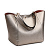 Women PU Leather Handbag Tote Single Shoulder Bag Large Capacity With Inner Bag