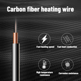 Boys Girls Heated Vest Winter Warmer Electric USB Jacket Heating Coat Waistcoat