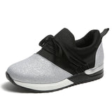 Women's Snake Pattern Breathable Sneakers Fashion Lace Up Casual Athletic Shoes