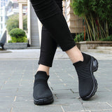 Womens Walking Shoes Air Cushion Breathable Mesh Running Shoes Trainers