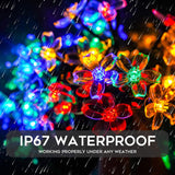 20/30/50/100 LED Solar Fairy String Light Lamp Waterproof Garden Path Yard Decor