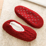 Women's Solid Color Flats Slippers Closed Toe Anti-slip Breathable Casual Shoes