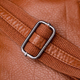 Fashion Daypack Sling Bag Women Casual Chest Backpack Vegan Leather Travel Hiking Shoulder Pack