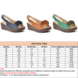 Ferndule Ladies Ankle Strap Wedge Slingback Sandals Summer Platform Open Toe Shoes
