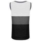 Women Color Block Tank Tops Sleeveless V Neck Summer Casual Tee Shirt Loose Tees