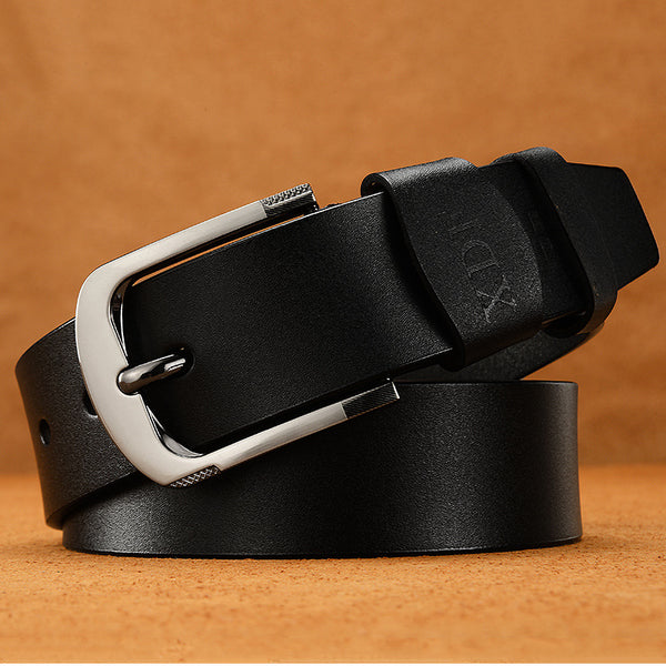 Unisex Belt Classic Stitched Microfiber Leather Dress Belts Adjustable Wristband
