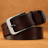Unisex Belt Classic Stitched Microfiber Leather Dress Belts Adjustable Wristband