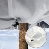 Garden Tree Protector Netting Pest Bird Barrier Plant Cover Bags Winter Freeze Warming Plant Cover Drawstring Bag
