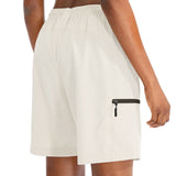 Womens Athletic Shorts for Hiking Running Workout with Zipper Pockets Lightweight Quick Dry Jogger Bike Short