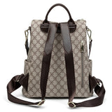 Fashion Women Backpack Purse Printed Shoulders Bag Anti-theft Travel Rucksack Daypack Satchel Handbag for Gifts