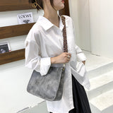 Women Leopard PU Leather Shoulder Bag Handbag Crossbody Purse Satchel Messenger