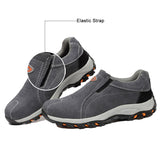 Adult Unisex Solid Color Anti-smashing Breathable Working Flats Shoes Anti Slip