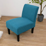 Modern Slipper Chair Slipcover Stretch Armless Chair Cover Furniture Protector