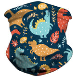 Ice Silk Kids Balaclava Tube Scarf Headband Face Mask Neck Gaiter Wrap Bandana