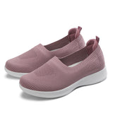 Women Slip On Loafers Walking Shoes Sneakers Soft Comfort Casual Shoes Round Toe