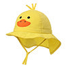 Toddler Baby UV Protection Sun Hats Cute Cartoon Beach Swim Caps Foldable Wide Brim Fisherman Bucket Hats for Girl Boy Kids