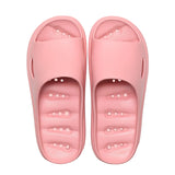 Unisex Solid Color Slippers Backless Beach Shower Backless Open Toe Casual Shoes