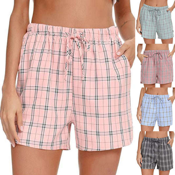 Lumento Women's Pajama Bottoms Sleeping Shorts Soft Lounge Casual Pants for Yoga Gym Running