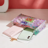 Women PU Leather Shoulder Bag Messenger Cross Body Clutch Purse With Chain Strap