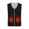 WINWARM Electric Heated Jacket Unisex Fleece Vest USB Thermal Warm Heat Pad Winter Body Warmer Optional Battery Pack Power Bank