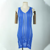 Lumento Women Crochet Cover Up Summer Beach Swimsuit Coverups Beach Dress