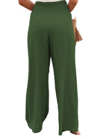 Women Pants Cotton Linen Casual Loose Harem Pant Summer Beach Palazzo Pants with Pockets