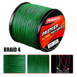 300M Strong Spectra Braided Fishing Line 100% PE Premium 4 Strands 6-100LB High Strength